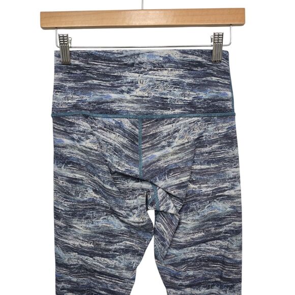 Lululemon Wunder Under Hi Rise 7/8 Tight Size 6 Full On Luxtreme Aerial Drift - Picture 9 of 10